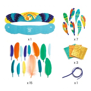 Joc creativ DIY Carnavalul Rio, Djeco - Img 2