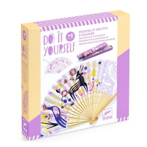 Joc creativ DIY Evantai Frumusetea padurii, Djeco - Img 7