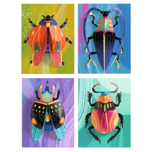 Joc creativ Insecte stralucitoare, Djeco - Img 2