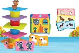 Joc de logica 4 in 1 - Animalute jucause - Img 3