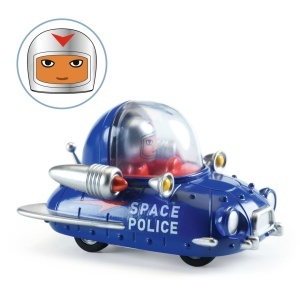 Masina de politie spatiala, Colectia Crazy Motors, Djeco - Img 2