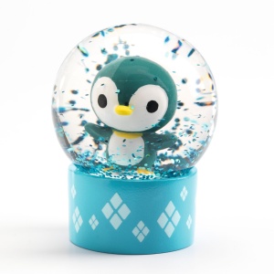 Mini glob cu zapada si personaj, Djeco - Img 2