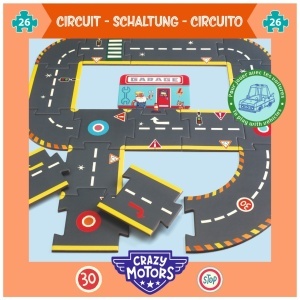 Puzzle Circuit gigant de curse, Djeco - Img 2
