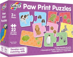 Puzzle de asociere - animalutele si urmele lor - Img 2