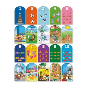 Puzzle de asociere cu numere - Paw Patrol - Img 3