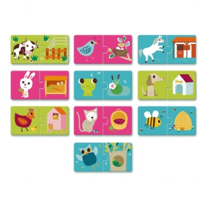 Puzzle duo Habitat, Djeco - Img 4
