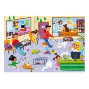 Puzzle meserii - Medic veterinar (150 piese) - Img 3