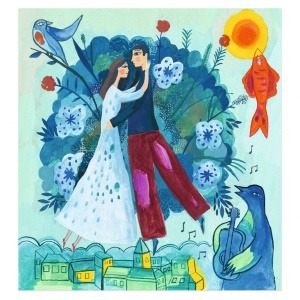 Atelier de pictura Suprarealist Inspired by Marc Chagall, Djeco - Img 4