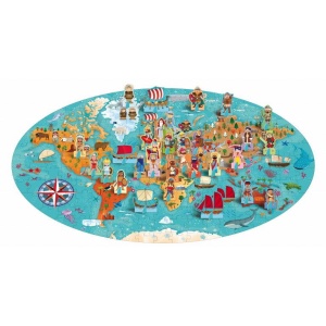 Cunoaste si exploreaza - Puzzle Civilizatii antice (200 piese) - Img 4