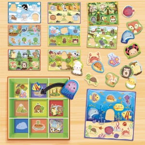 Cutiuta Montessori - Animalutele in mediul lor - Img 3