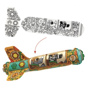 Joc creativ DIY Avioane, Djeco - Img 3