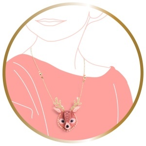 Joc creativ DIY Coliere secrete, Djeco - Img 3
