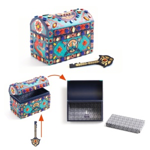 Joc creativ DIY Cufar secret, Djeco - Img 3