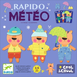 Joc de memorie Rapido Meteo, Djeco - Img 2
