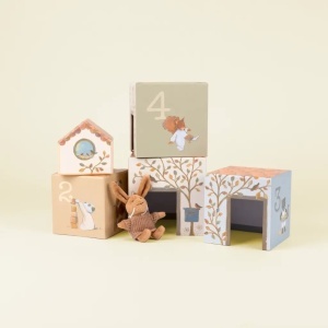 Joc de stivuire Cuburi cu iepuras, Egmont Toys - Img 3