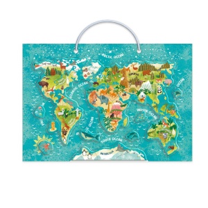 Puzzle magnetic - Lumea animalelor (36 piese) - Img 2