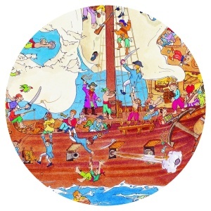 Puzzle observatie Pirati, Djeco - Img 3