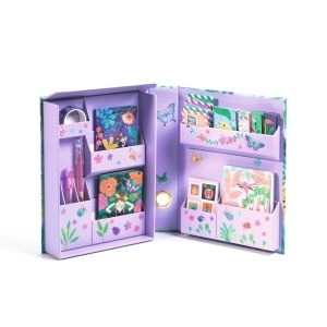 Set de papetarie Marie cu design tropical, Djeco - Img 2