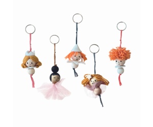 Set DIY brelocuri papusi, Egmont Toys - Img 4