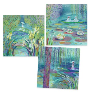 Atelier creativ Lacul cu nuferi Inspired by Monet, Djeco - Img 3