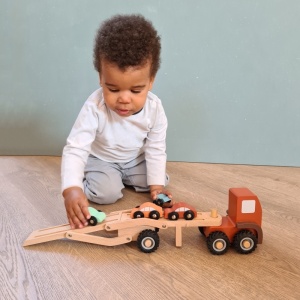 Camion cu masini culori pastel, Egmont Toys - Img 3