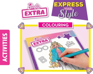 Carte de colorat cu activitati Barbie - Stilul tau - Img 4