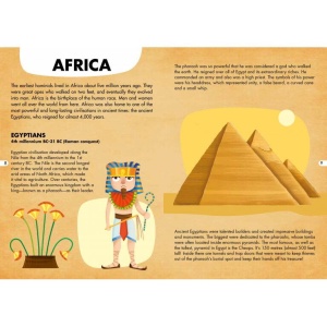 Cunoaste si exploreaza - Puzzle Civilizatii antice (200 piese) - Img 2