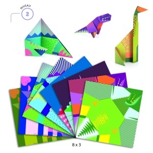 Joc creativ origami Dinozauri, Djeco - Img 3