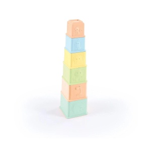 Primul meu turnulet - Pastel (6 piese)