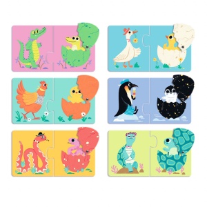 Puzzle duo Puiul din ou, Djeco - Img 3