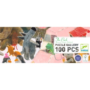 Puzzle galerie Fiesta animalelor, Djeco - Img 2