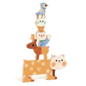 Puzzle lemn animale simpatice, Djeco - Img 2