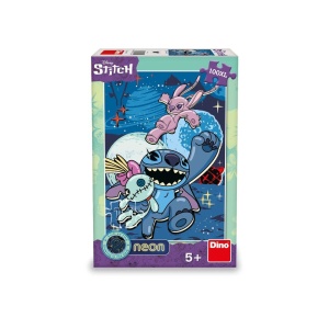 Puzzle neon XL - Stitch (100 piese) - Img 2