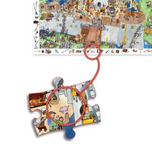Puzzle observatie Fortareata, Djeco - Img 4