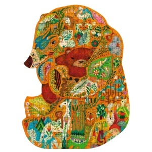 Puzzle Puzz'Art Ursul, Djeco - Img 2