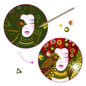 Atelier de razuit Art Nouveau Inspired by Gustave Klimt, Djeco - Img 3
