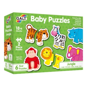 Baby Puzzle: Animale din jungla (2 piese) - Img 3