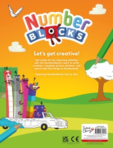 Carte cu activitati Numberblocks - Colorez & ma distrez - Img 2