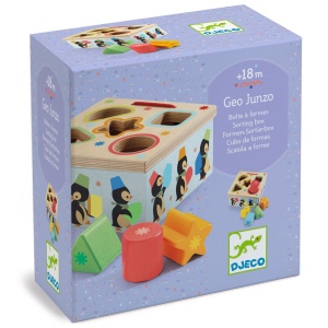 Cutie sortatoare cu pinguini, Djeco - Img 1
