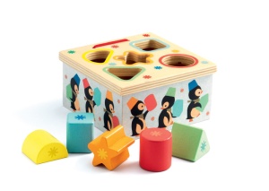 Cutie sortatoare cu pinguini, Djeco - Img 2