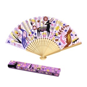 Joc creativ DIY Evantai Frumusetea padurii, Djeco - Img 4