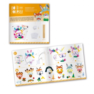 Joc creativ DIY Masti de petrecere, Djeco - Img 3