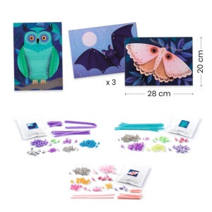Joc creativ margele Luminează noaptea, Djeco - Img 3