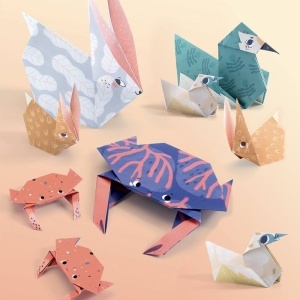 Joc creativ origami Familii de animale, Djeco - Img 3
