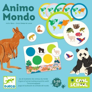 Joc educativ Loto Animo mondo, Djeco - Img 2