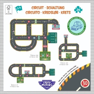 Puzzle Circuit gigant de curse, Djeco - Img 3