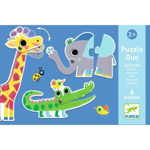 Puzzle duo Articulo Animo, Djeco - Img 4