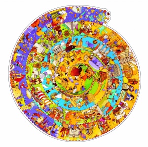 Puzzle observatie Evolutie, Djeco - Img 3