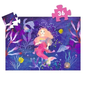 Puzzle Sirena Ella, Djeco - Img 4