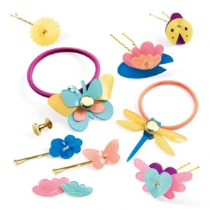 Set creativ Accesorii pentru coafura, Djeco - Img 3